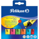 "Pelikan Textmarker 490/6 Sort. 6 ST im Karton-Etui"