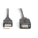 "DIGITUS USB 2.0 Verlängerungskabel Typ A -A St/Bu 15m sw"