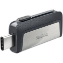 "STICK 128GB USB 3.1 SanDisk Ultra Dual Drive Type-A/Type-C black/silver"