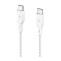 "Belkin BOOST CHARGE USB-C/USB-C Kabel, bis 100 W, 2m, weiß"