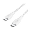 "Belkin BOOST CHARGE USB-C/USB-C Kabel, bis 100 W, 2m, weiß"