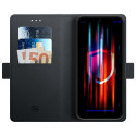 3MK Wallet Case for Samsung Galaxy S25 Edge Black