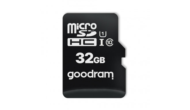 GoodRam MicroSDHC 32 GB Class 10 UHS-I/U1 kaart (M1AA-0320R12)