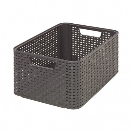 Box Style M 38,6x28,7x17cm dark grey