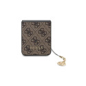 Guess GUHCZF5GF4GBR F731 Z Flip5 pruun kõvakorpus 4G Charms Collection