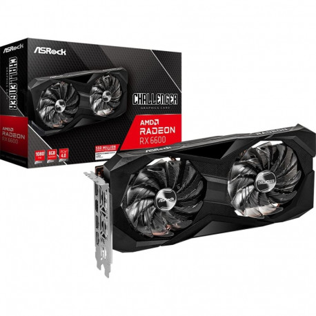 ASRock Radeon RX 6600 Challenger D 8GB GDDR6 graphics card (RX6600 CLD 8G)