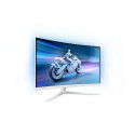 PHILIPS 31,5-tolline 2560x1440 VA Kumer 1500R 130mm EVNIA 5000 Ambiglow Kumer QHD 2K 180Hz Kiire VA 