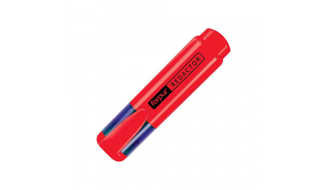 Text marker REDACTOR red