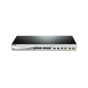 D-Link DXS-1210-12TC/E hall-must hallatav L2 10G Ethernet võrgulüliti 1U
