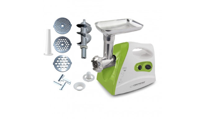 Esperanza EKM012G hakklihamasin 600 W valge/roheline