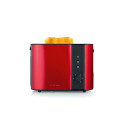 Severin AT 2217 toaster 2 slice(s) 800 W Metallic, Red