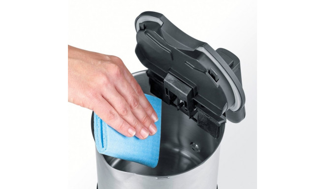 Severin WK 3409 elektriline veekeetja 1,7 l 2200 W must, roostevaba teras