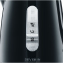 Severin WK 3410 elektriline veekeetja 1 L 2200 W must