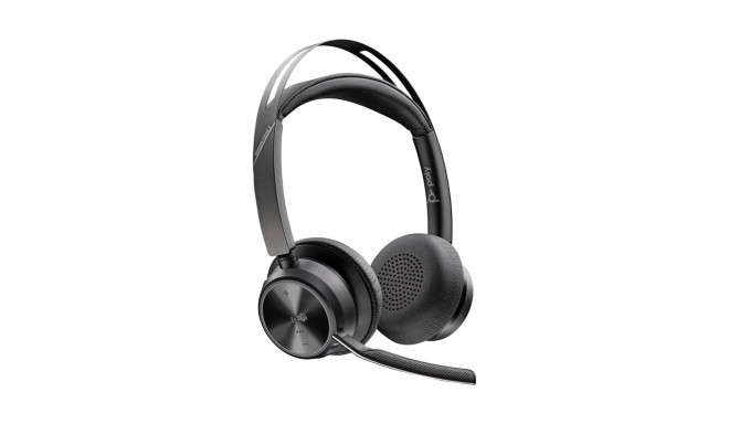 POLY Voyager Focus 2 Microsoft Teams Certified USB-C-C Headset +USB-C/A Adapter