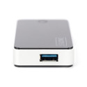 Digitus USB 3.0 jaotur, 4-porti must