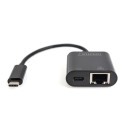 Digitus USB Type-C™ Gigabit Ethernet adapter toiteedastuse toega
