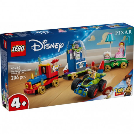 Klocki disney 43264 toy story - okolicznościowy pociąg i pan sterowany