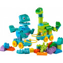duplo 10451 3-in-1 dinosaurused ratastel klotsid