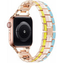 Trendybay kellarihm Apple Watch 38/42mm, metall vikerkaar