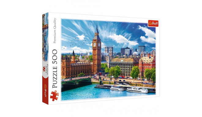 Puzzle 500 tk päikeseline London - Trefl 37329
