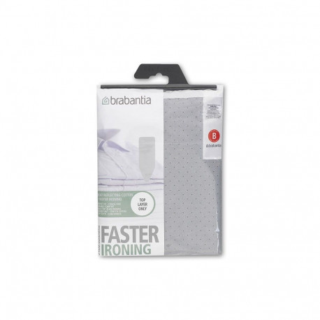 BRABANTIA gludināmā dēļa pārvalks  124x38 cm  Metalized (B) 2mm 317705