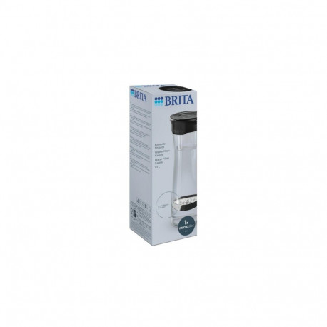 Filtering carafe 1.3l fill&serve black