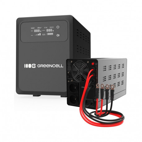 Lülituseta toiteallikas PowerCore AVR 1200W/2000VA 24VDC