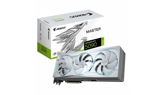 Graphics card GeForce RTX 5090 AORUS MASTER ICE 32GB 512BIT GDDR7 3DP/HDMI
