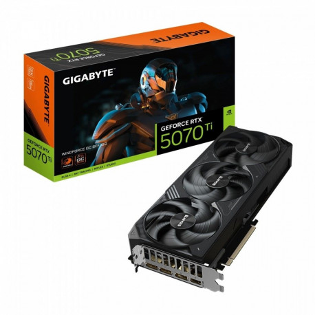 Graphics card GeForce RTX 5070 Ti WINDFORCE OC SFF 16G 256BIT GDDR7