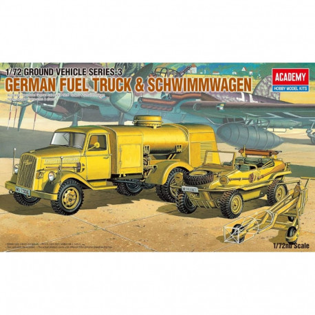 German Fuel Truck & Schwimmwagen