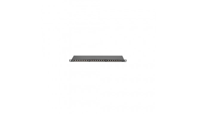 Patch Panel - Lanberg 24 Port 0.5u Cat.5e FTP Black