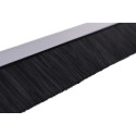 Rack Accessory - Lanberg AK-1103-S Brush Panel 1U Black/Grey
