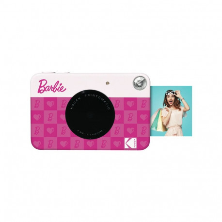 Kodak PRINTOMATIC Barbie Instant Print Camera, 2x3'', Pink