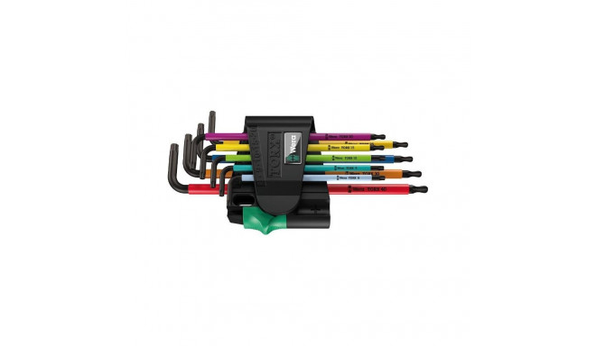 KEY SET L-SHAPED TORXSCREWS 9 PCS