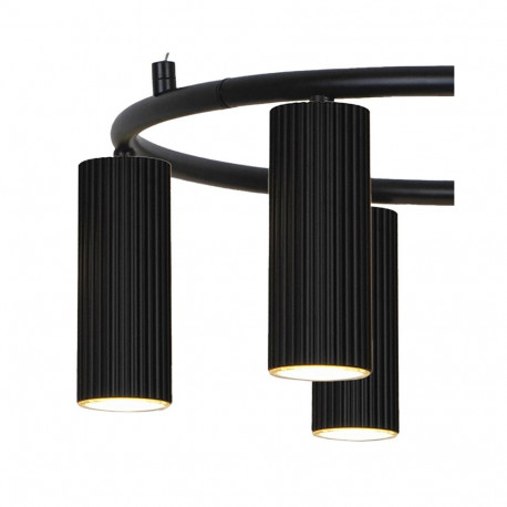 PENDANT LIGHT ICEL 6XGU10 BLACK