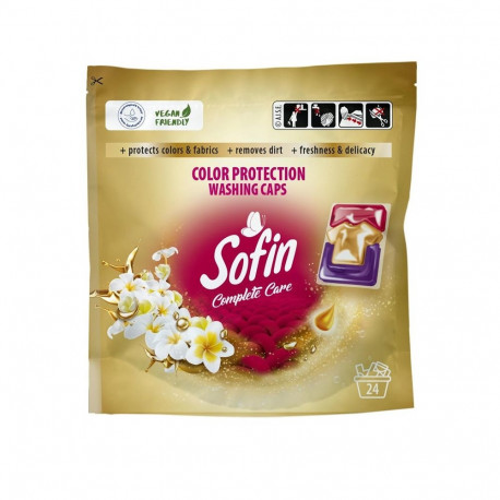CAPS WASH SOFINCARE/COLORPROTECTIO 24PCS