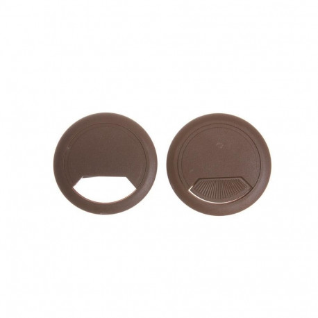 mööbli juhtmepilu D60 pruun DF8160 4 tk