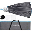 Nanlite Rapid 120 Parabolic Softbox SB-RP120  with Eggcrate
