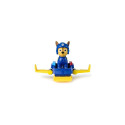 PAW Patrol : Action Pups Chase Action Figure &amp; Hoverboard Airplane Toy with Foldable Wings, 