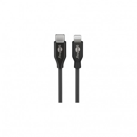 Goobay Lightning to USB-C, Charging and Sync cable, Apple fast charging up to 87 W, USB-C 480 Mbit/s