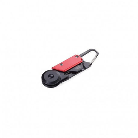 TROIKA KTL26-RD Key carabin Black, Red