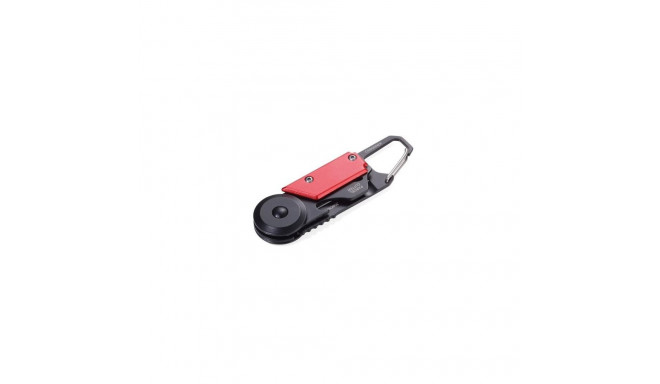 TROIKA KTL26-RD Key carabin Black, Red