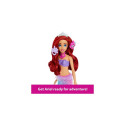 Disney Princess Ariel Vanity Pop Mermaid Fashion Doll &amp; Vanity with 5 Pop-Up Surprises