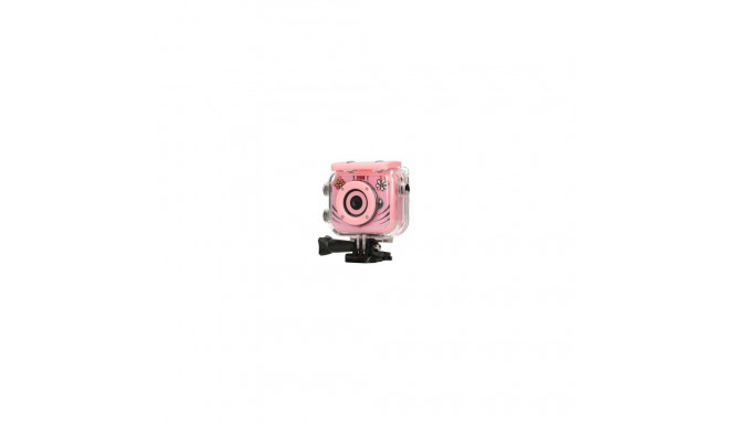 Extralink Camera Kids Camera H18 Pink 1080P 30fps, IP68, 2.0&quot; screen