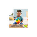 Fisher-Price Rock-a-Stack Ring Stacking Toy for Infants, Made with Plant-Based Materials