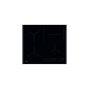 AEG TO64IC00FB Black, Stainless steel Built-in 57.6 cm Zone induction hob 4 zone(s)