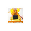 Rubble &amp; Crew, Bark Yard Deluxe Bulldozer Construction Truck Toy with Lights, Sounds &am