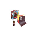 Tech Deck , Pyramid Shredder, X-Connect Park Creator, Customizable and Buildable Ramp Set with Exclu