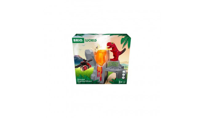 BRIO Dinosaur Erupting Volcano