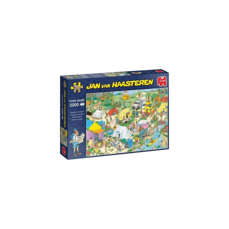 Jan van Haasteren Camping in the Forest 2000 pieces